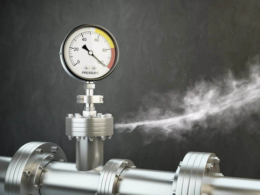 Gas Leak in pipe